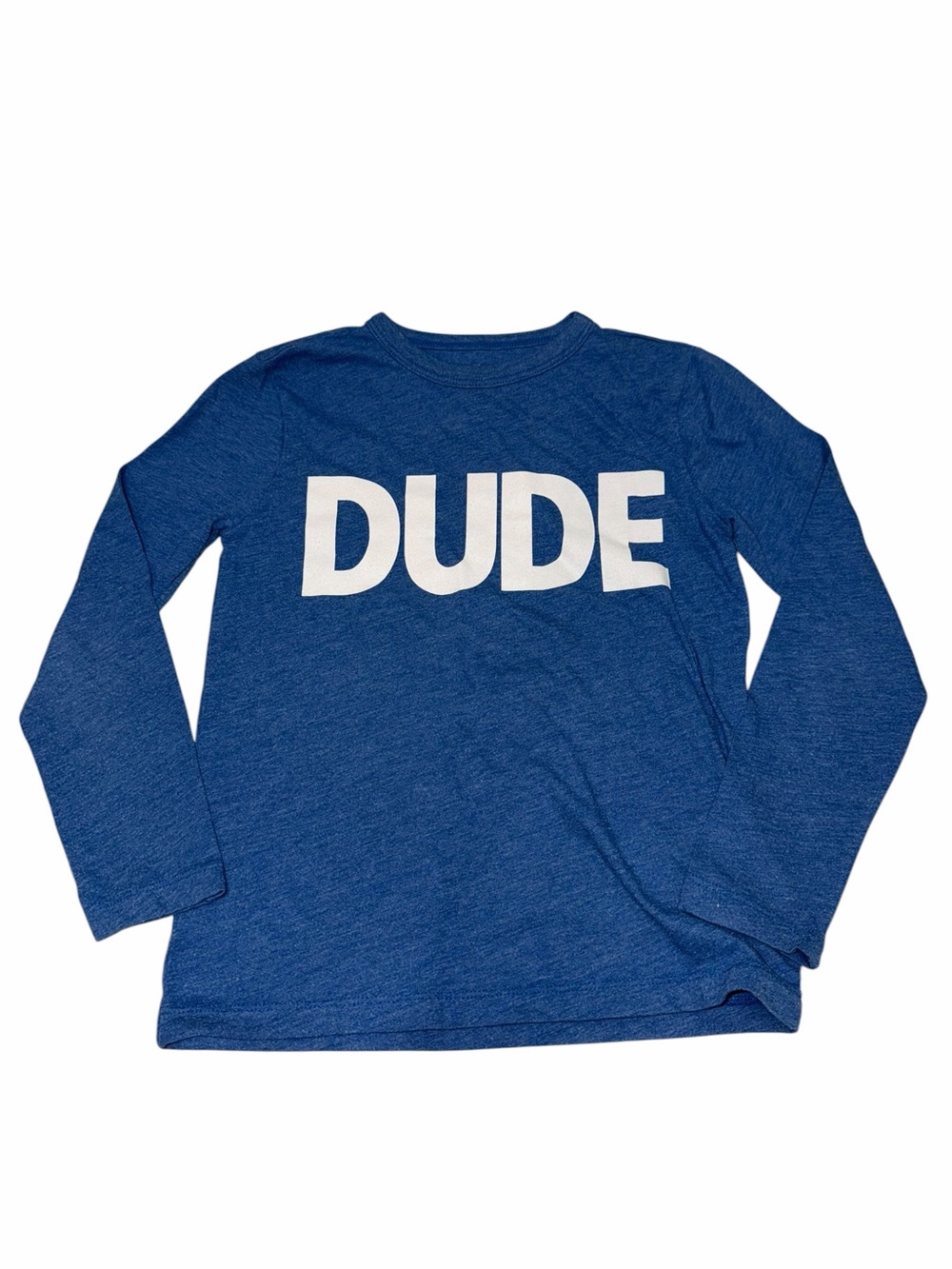 Crewcuts DUDE Long Sleeve Tee Shirt 
Size Small (6-7)